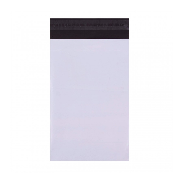 apli pack de 50 bolsas de polipropileno opacas con cierre adhesivo alta resistencia flexibles opacas para privacidad color blanco