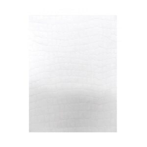 apli pack de 20 hojas de papel textura piel de serpiente ideal para ocasiones especiales compatible con impresoras inkjet y laser color blanco