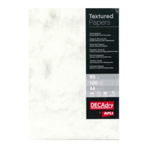 apli pack de 100 hojas de papel textura marmol ideal para impresiones especiales compatible con impresoras inkjet y laser color marmol gris