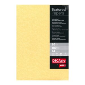 apli pack de 100 hojas de papel pergamino 95gr diseño doble cara ideal para invitaciones, diplomas y manualidades compatible con impresoras inkjet, laser y fotocopiadoras color oro