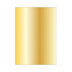 apli pack de 10 hojas de papel metalizado ideal para impresiones especiales compatible con impresoras inkjet, laser y fotocopiadoras color oro