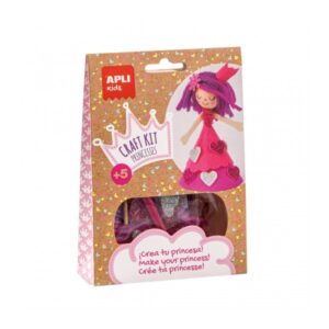 apli mini kit de manualidades princesa rosa reduce estres aumenta autoestima mejora memoria desarrolla coordinacion enriquecimiento personal recomendado +5 años