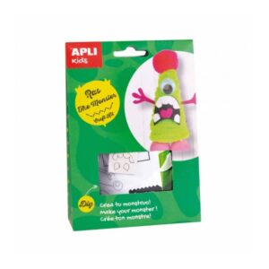 apli mini kit de manualidades para crear un monstruo reduce el estres aumenta la autoestima mejora la memoria desarrolla la coordinacion enriquecimiento personal
