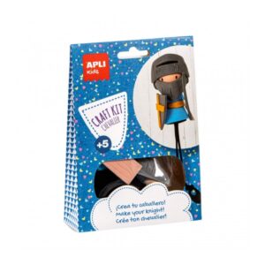 apli mini kit de manualidades caballero reduce estres aumenta autoestima mejora memoria desarrolla coordinacion enriquecimiento personal recomendado +4 años