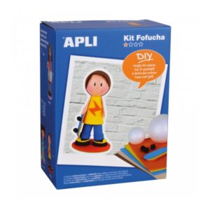 apli kit de manualidades fofucha niño incluye material completo patrones e instrucciones visuales ideal para principiantes