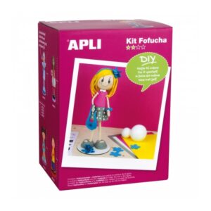 apli kit de manualidades fofucha eva todo incluido instrucciones visuales nivel medio