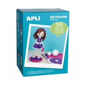 apli kit de manualidades fofucha alice todo el material incluido patrones e instrucciones visuales nivel medio ideal para actividades guiadas