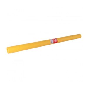 apli rollo de papel kraft 70gr fibras naturales alta resistencia homogeneidad de color ideal para embalajes y manualidades soporta temperas y acuarelas color amarillo