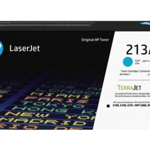hp w2131a cyan cartucho de toner original 213a