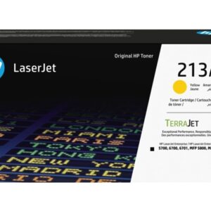hp w2132a amarillo cartucho de toner original 213a