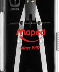 maped compas con bigotera rapida incluye adaptador y estuche de minas