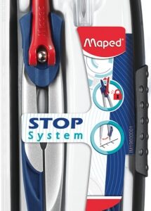 maped stop system compas con sistema de bloqueo incluye adaptador y minas de repuesto
