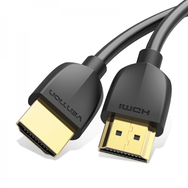 vention cable hdmi macho a hdmi macho 2.0 4k portatil 2m color negro