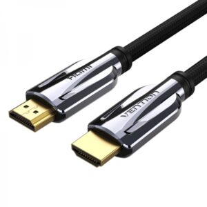 vention cable hdmi 2.1 macho a macho 1.5m chapado oro color negro