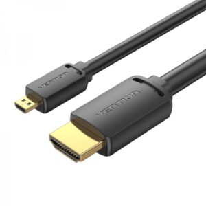vention cable micro hdmi macho a hdmi macho 2.0 4k 1.5m color negro