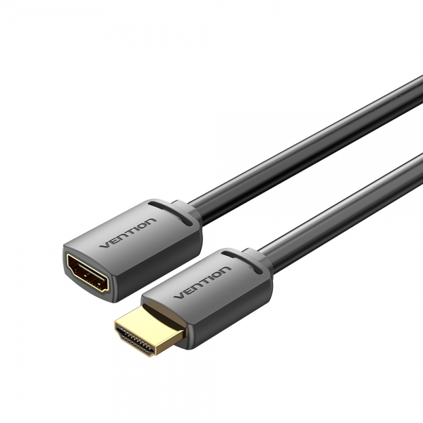 vention cable alargador hdmi macho a hdmi hembra 2.0 4k 2m color negro