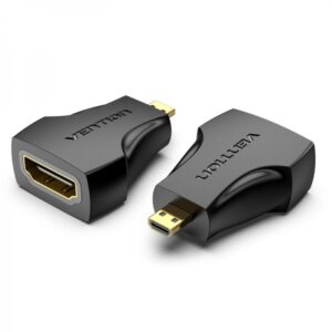 vention adaptador micro hdmi macho a hdmi hembra color negro