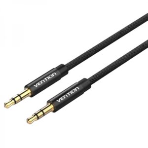 vention cable estereo jack macho 3.5 a jack macho 3.5 0.5m color negro