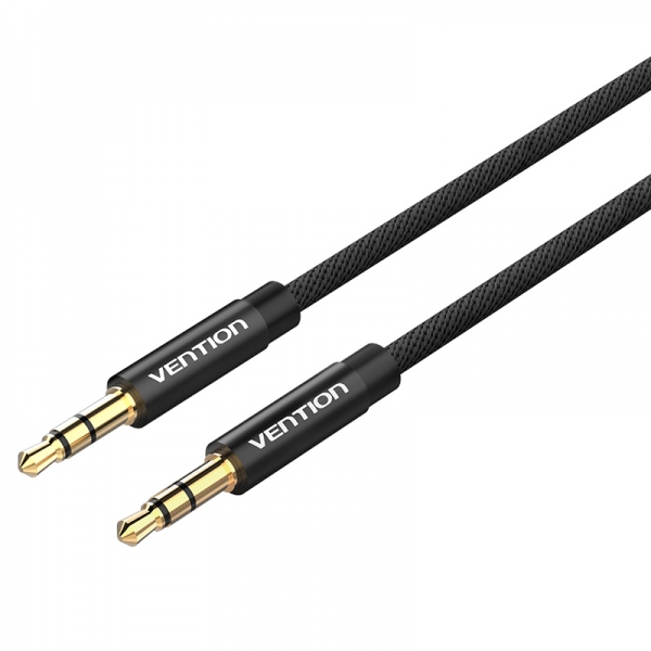 vention cable estereo jack macho 3.5 a jack macho 3.5 0.5m color negro