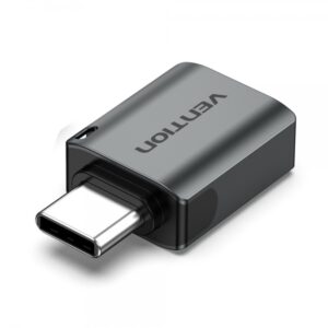 vention adaptador usb c macho a usb 3.0 hembra color gris