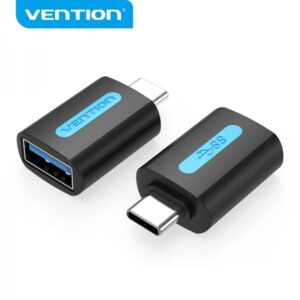 vention adaptador usb c macho a usb 3.0 a hembra color negro