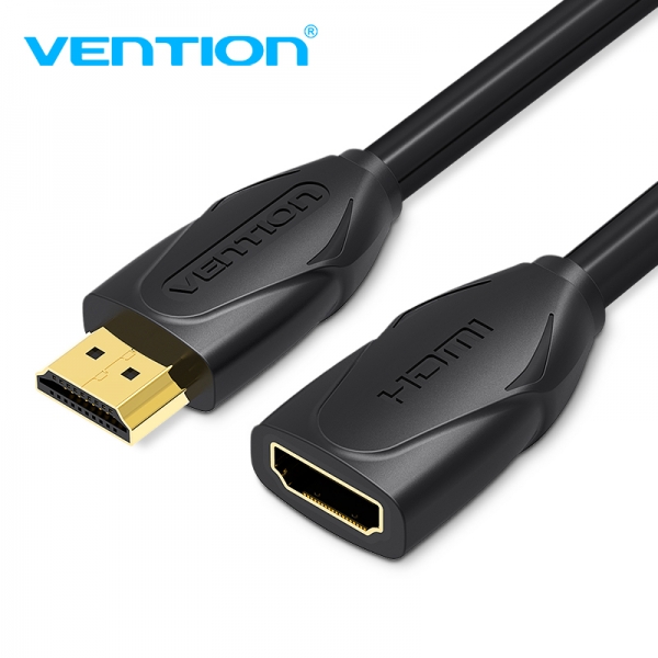 vention cable alargador hdmi macho a hdmi hembra 1m color negro