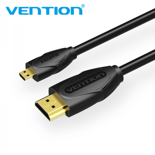 vention cable hdmi 1.4 macho a micro hdmi macho 1m color negro