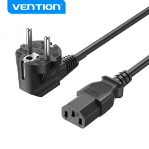 vention cable de alimentacion eu a c13 1.8m color negro