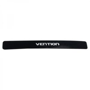 vention pack de 20 tiras organizadoras color negro