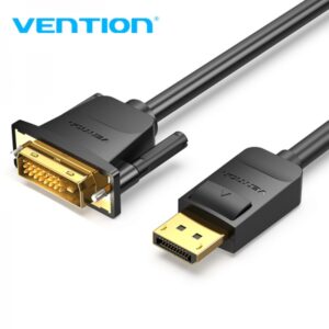 vention conversor displayport macho a dvi macho 1.5m color negro