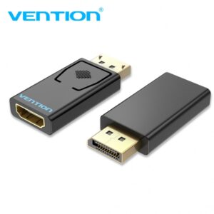 vention adaptador displayport macho a hdmi hembra color negro