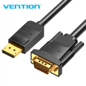 vention cable conversor displayport macho a vga macho 2m color negro