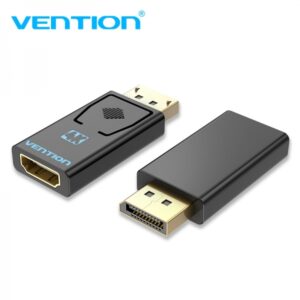 vention adaptador displayport macho a hdmi hembra color negro
