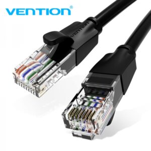 vention cable de red utp rj45 cat6 3m color negro
