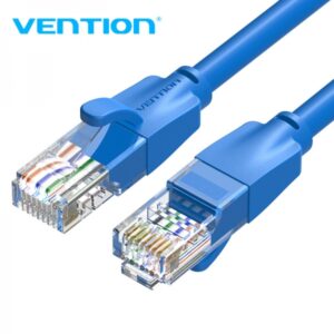 vention cable de red utp rj45 cat.6 1.5m color azul