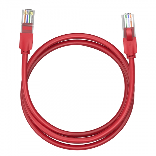 vention cable de red rj45 utp cat.6 1m color rojo