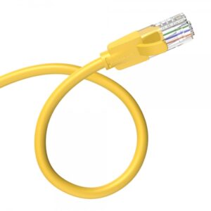 vention cable de red utp rj45 cat.6 2m color amarillo