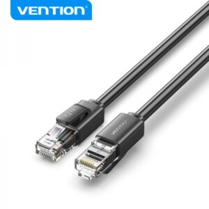 vention cable de red cat.6 utp patch 1.5m color negro