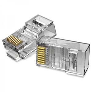 vention pack de 50 conectores de red utp rj45 cat.6
