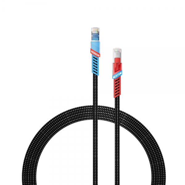 vention cable de red sftp cat.8 gaming 1m color negro