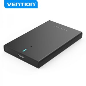 vention caja externa para disco duro de 2.5" usb 3.0 a micro usb sin tornillos color negro