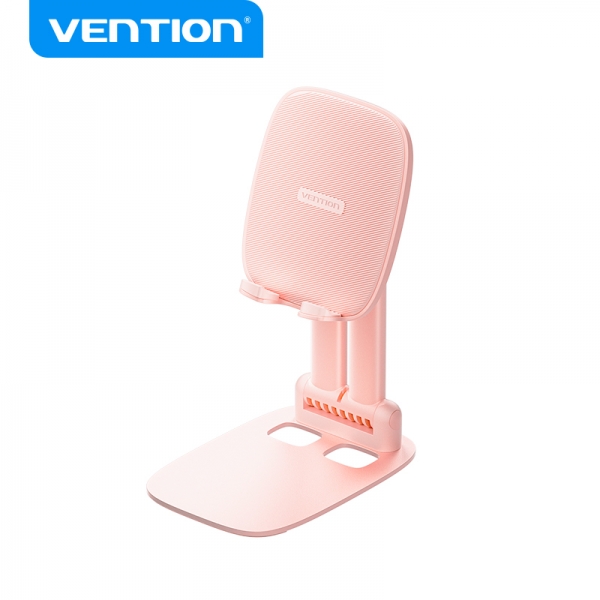 vention soporte para smartphone/tablet color rosa