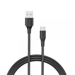 vention cable usb a macho a usb c macho 0.5m 3a 60w 480mbps color negro