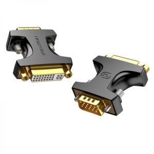 vention adaptador vga macho a dvi hembra color negro