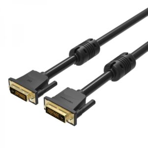 vention cable dvi d macho a dvi d macho 1m color negro
