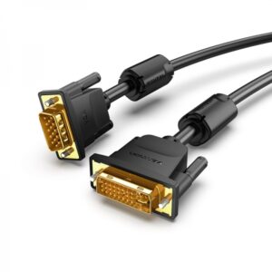vention cable conversor dvi macho a vga macho 3m color negro