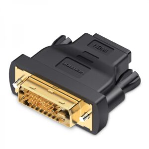 vention adaptador dvi macho a hdmi hembra color negro