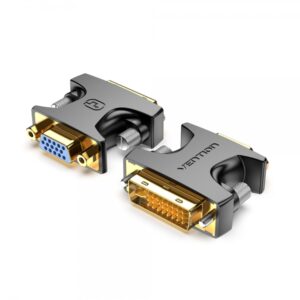 vention adaptador dvi macho a vga hembra color negro