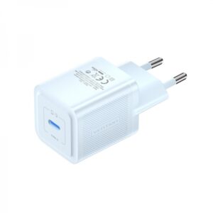 vention cargador de pared gan usb c carga rapida eu color azul