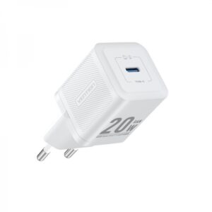vention cargador de pared gan usb c 20w carga rapida eu color blanco